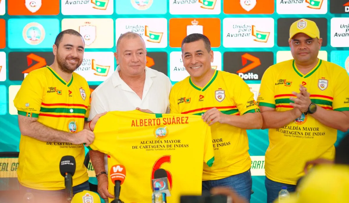 Dumek Turbay prometió ascender al Real Cartagena a la máxima categoría del FPC