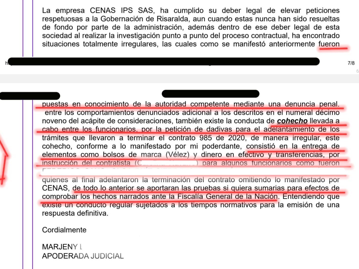 fiscalia investiga contrato de 10 801 millones firmado por el diputado javier marulanda screenshot 20240831 144039 samsung notes edited