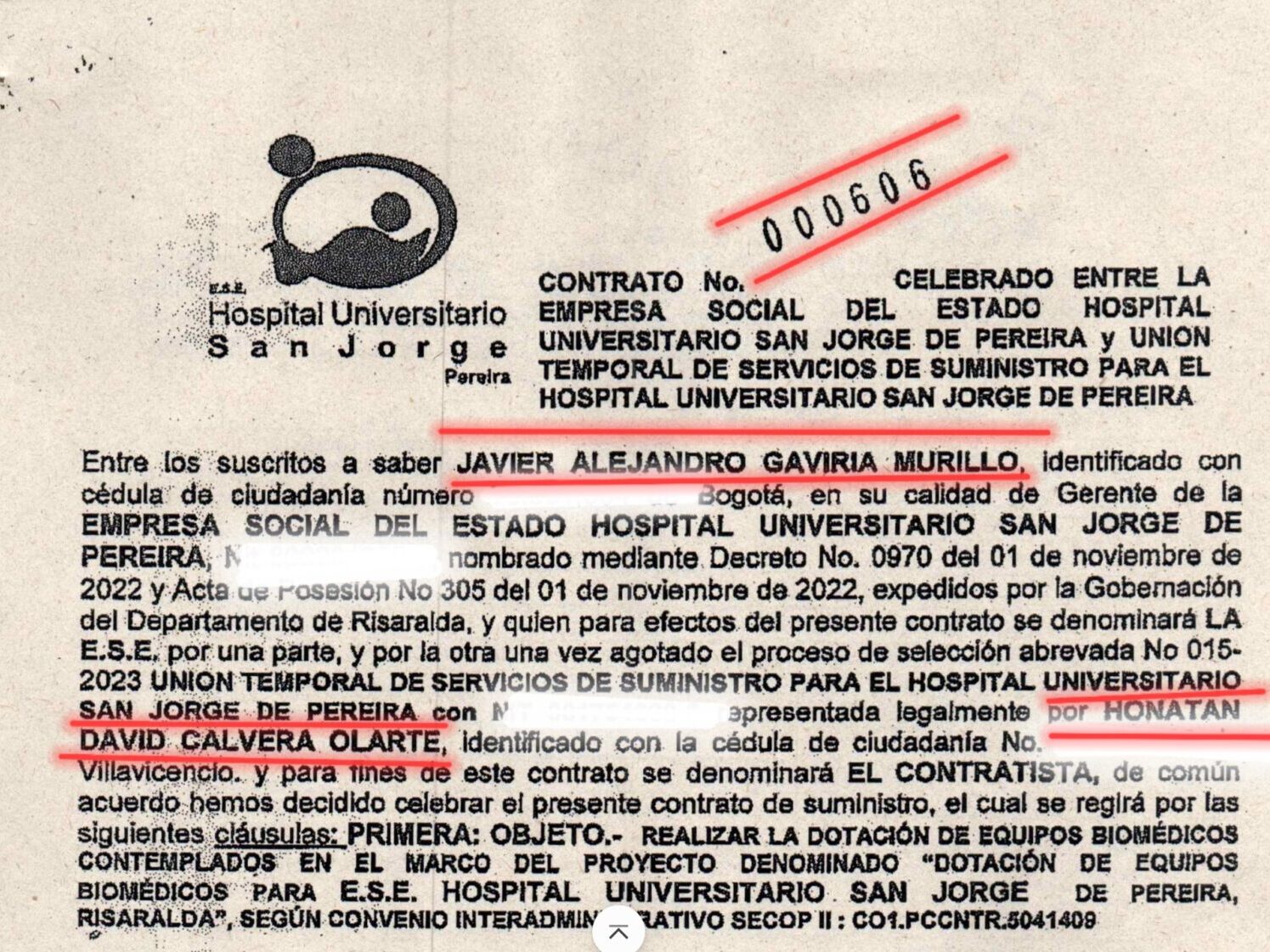 fiscalia investiga contrato de 10 801 millones firmado por el diputado javier marulanda screenshot 20240831 145343 samsung notes edited