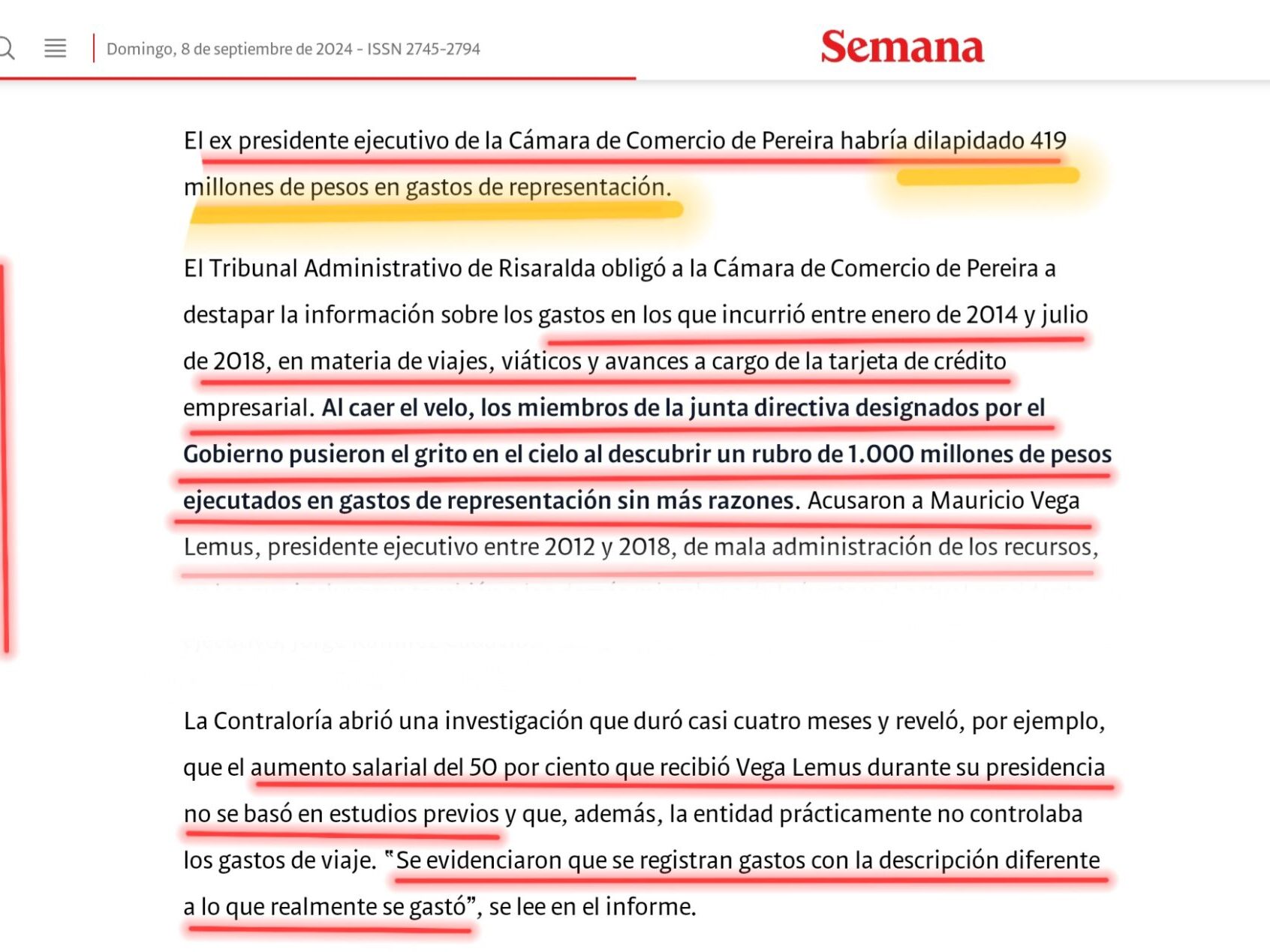 odinsa mauricio vega 1 000 millones en gastos de representacion viajes bonificaciones que hallo la contraloria screenshot 20240908 140647 chrome edited