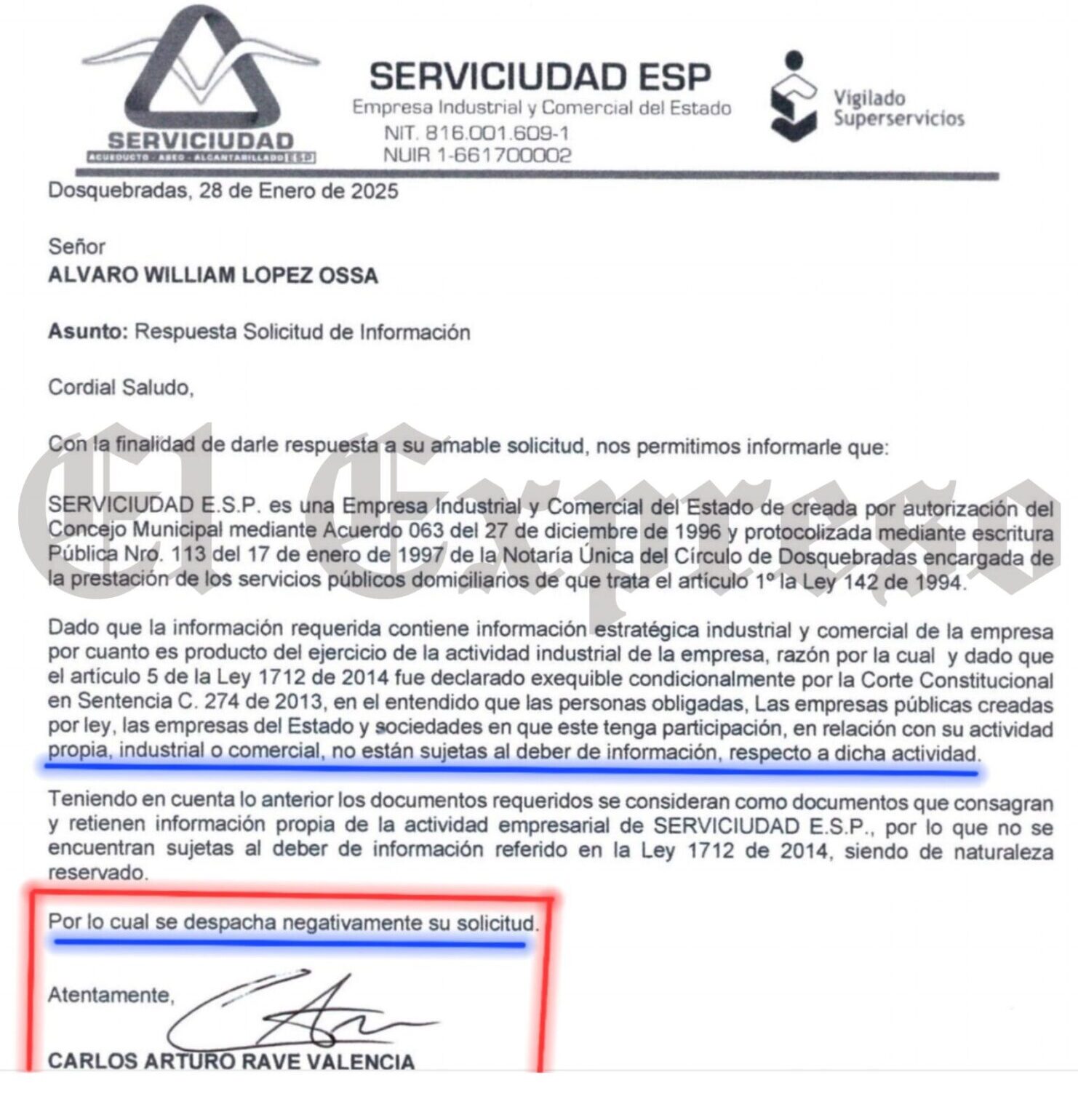 carlos arturo rave gerente de serviciudad niega informacion de contratosque oculta carlos arturo rave gerente de serviciudad niega informacion de contratosque oculta marca de agua 8 e1738784295790