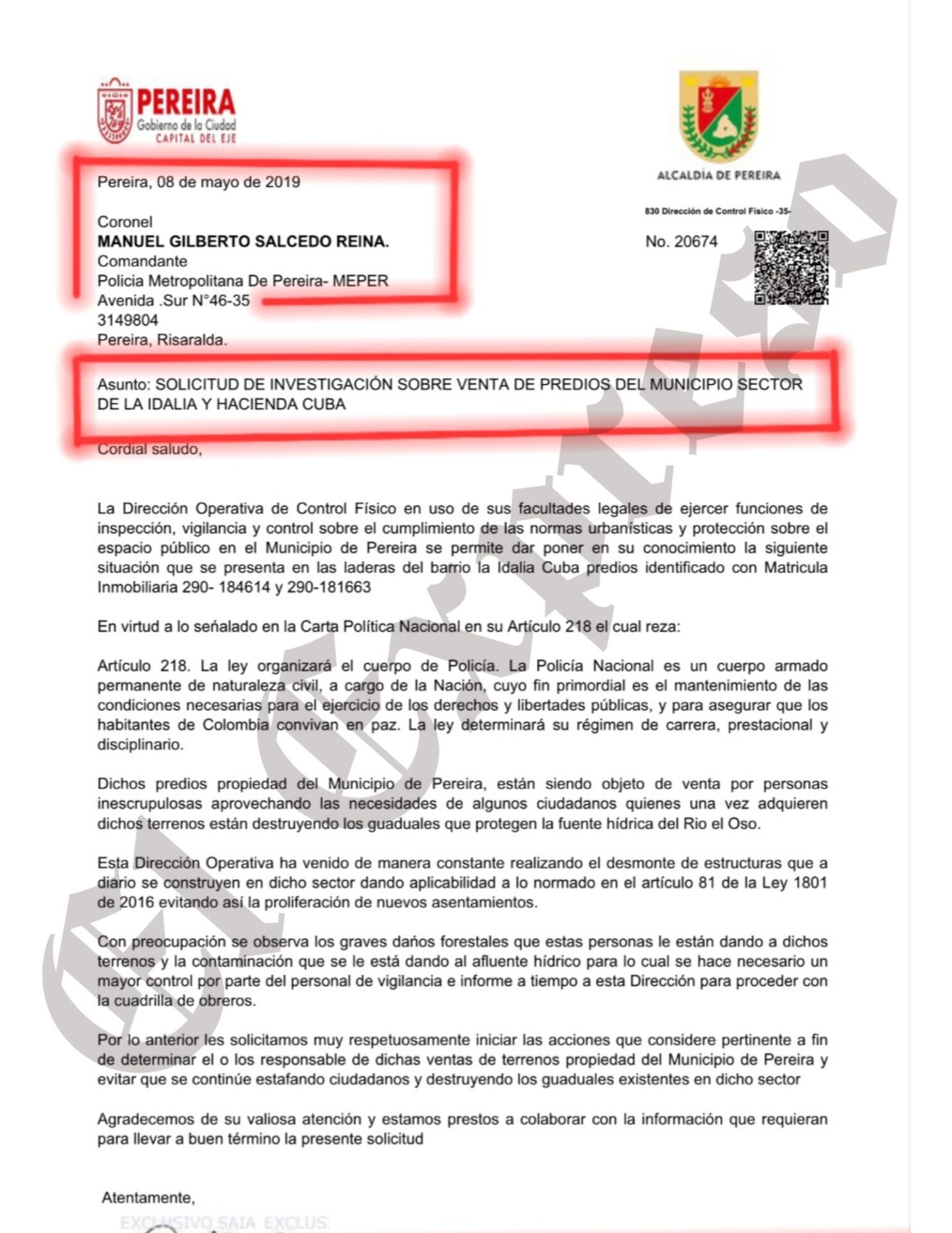 la ineptitud de una exdirectora de la carder y un inspector de policia dejaron destruir un rio y guaduales con viviendas y marraneras desde 2019 la ineptitud de una exdirectora de la carder y un inspe 4