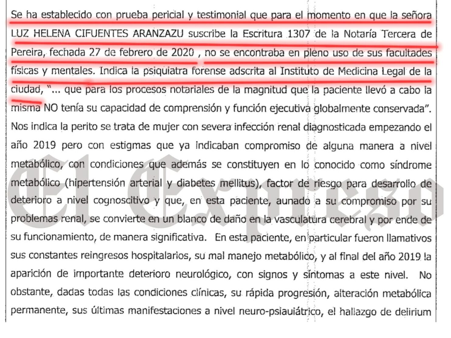 la novela de elsa gladys y estella cifuentes documentos presuntamente falsos los cargos de la fiscalia la dilatacion del proceso testimonios estremecedores la novela de elsa gladys y estella cifuentes 12