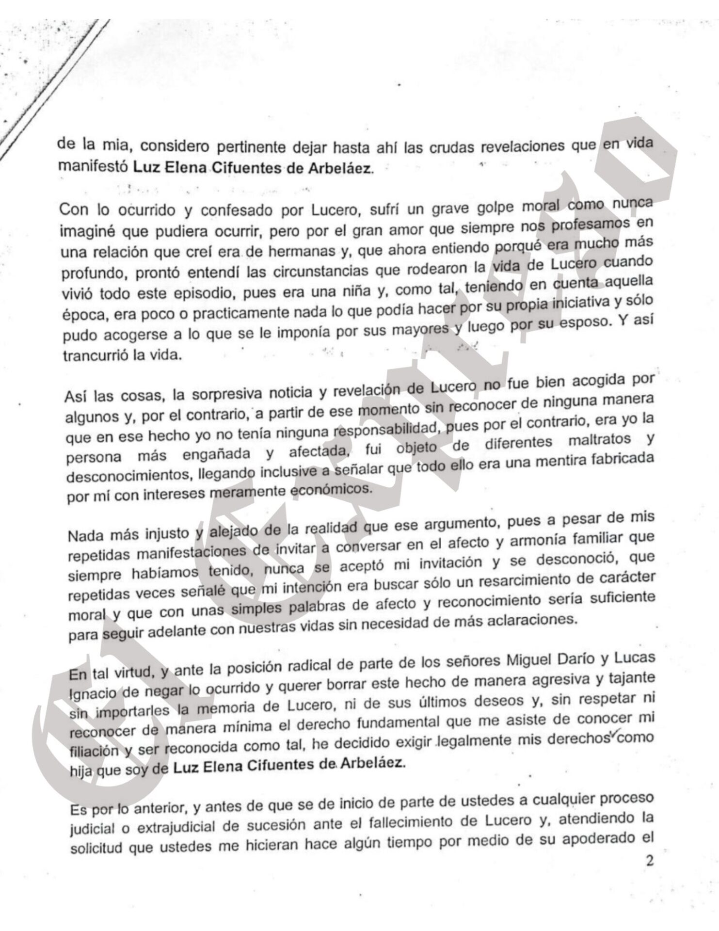 la novela de elsa gladys y estella cifuentes documentos presuntamente falsos los cargos de la fiscalia la dilatacion del proceso testimonios estremecedores la novela de elsa gladys y estella cifuentes 9