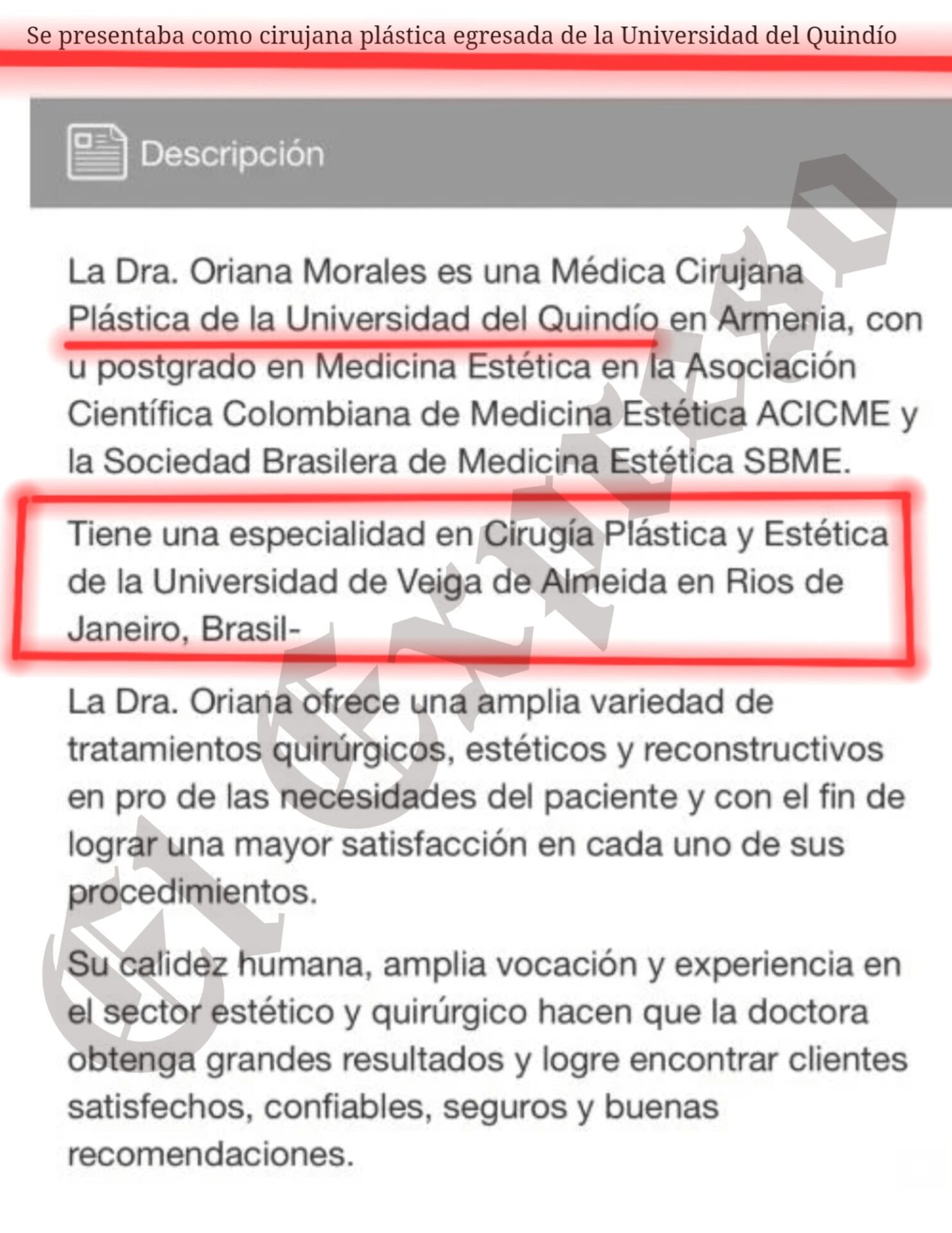 los medicos luz oriana y jaime vallejo continuan con el juicio por fraude procesal en concurso con falsedad en documento privado los medicos luz oriana y jaime vallejo continuan con el juicio por frau 1