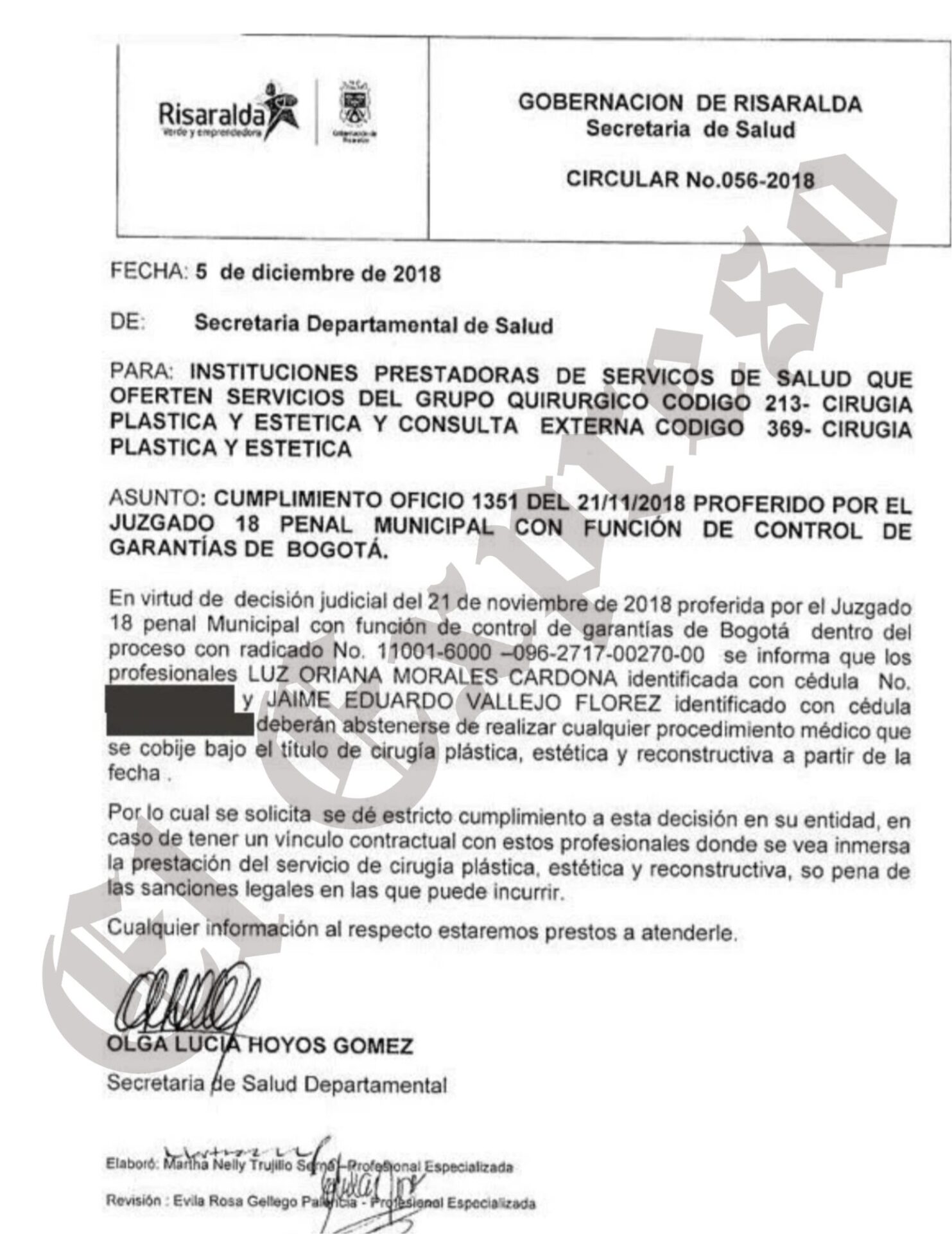 los medicos luz oriana y jaime vallejo continuan con el juicio por fraude procesal en concurso con falsedad en documento privado los medicos luz oriana y jaime vallejo continuan con el juicio por frau 10