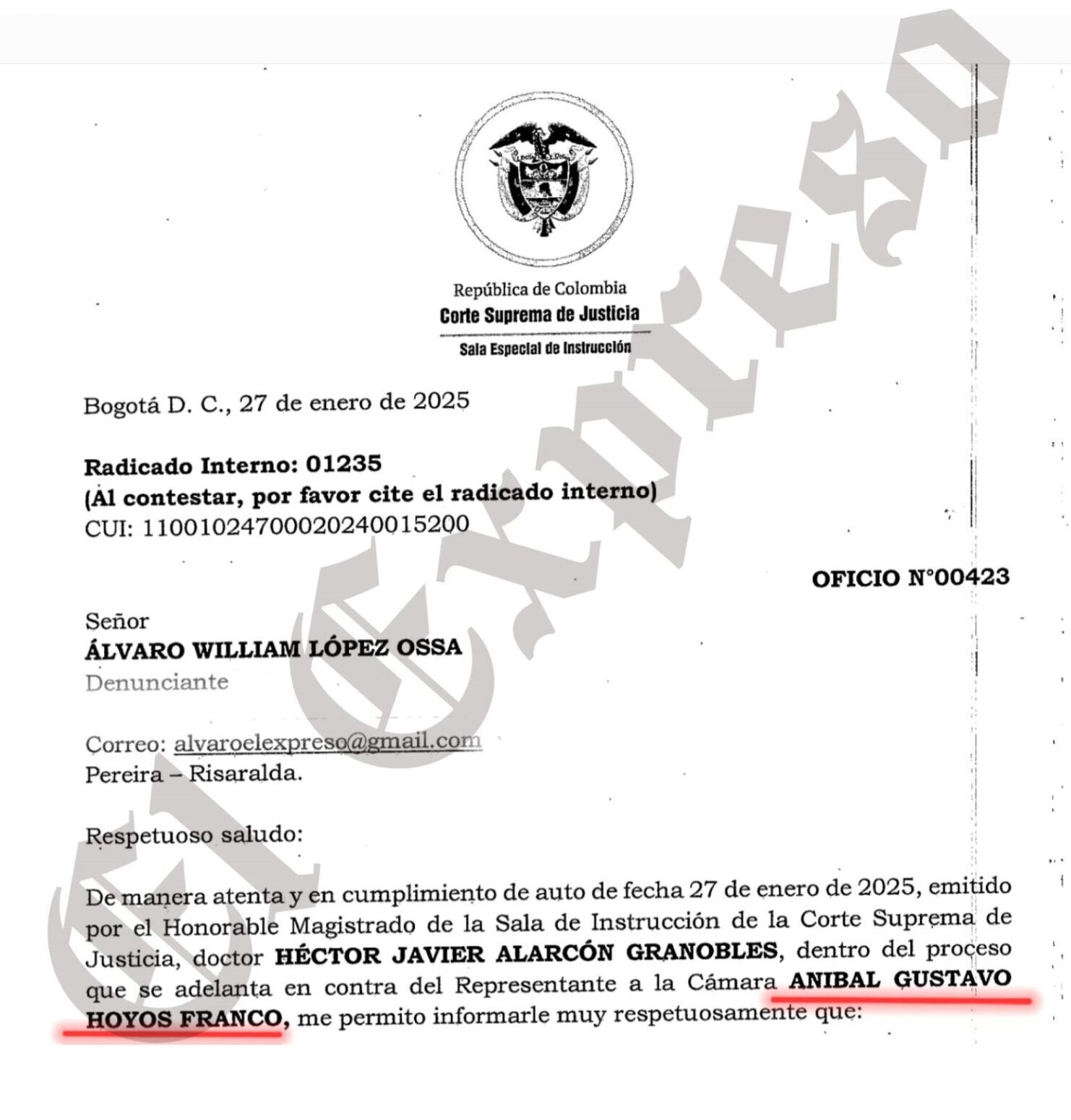 mintio el representante anibal hoyos en la declaracion juramentada de bienes y rentas reportando al parecer 6 bienes cuando posee 28 como dueno y socio mintio el representante anibal hoyos en la decla 13 e1740415594257