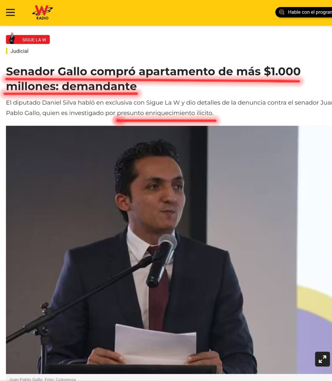 por que juan pablo gallo no hace publica su declaracion juramentada de bienes y rentas screenshot 20250226 115920 chrome e1740694381859